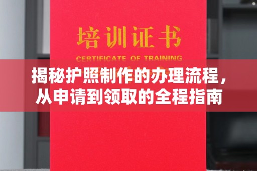 新安揭秘护照制作的办理流程，从申请到领取的全程指南